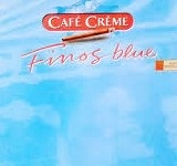 سیگار برگ کافی کرم آبی مدل Cafe Creme Finos Blue