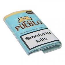 توتون سیگار دست پیچ Pueblo Fine cut Tobacco آبی