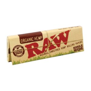 کاغذ سیگار کوتاه راو اورگانیک Raw Organic Single Wide