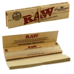 کاغذ سیگار بلند به همراه فیله راو Raw Classic King Size Slim + Tips