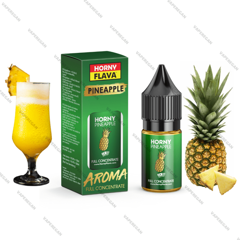 سالت نیکوتین هورنی عطر آناناس Horny Flava Aroma Pineapple Salt Nic (30ml)