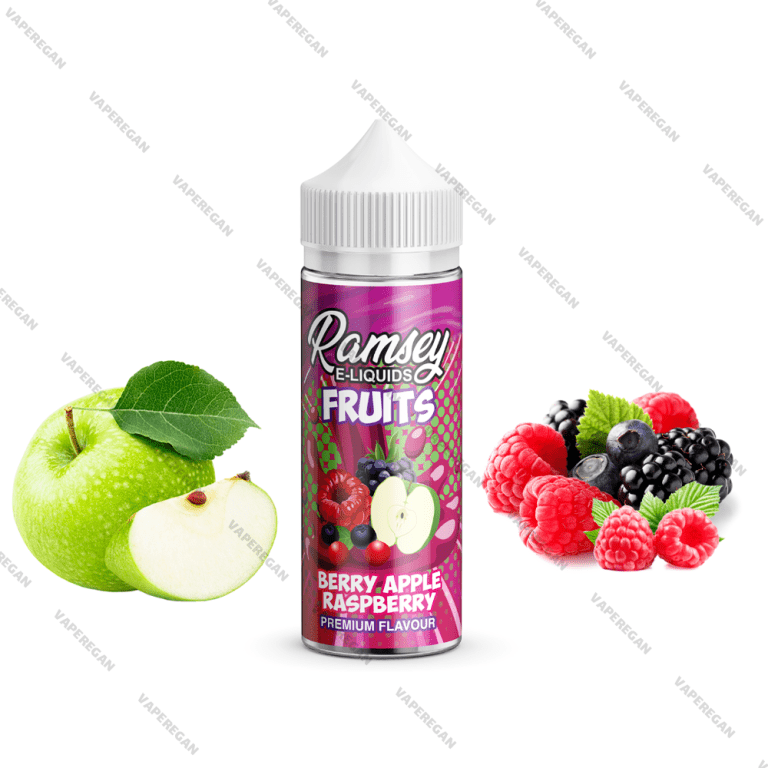 جویس رمزی سیب سبز و انواع توت Ramsey Berry Apple Raspberry (120ml)