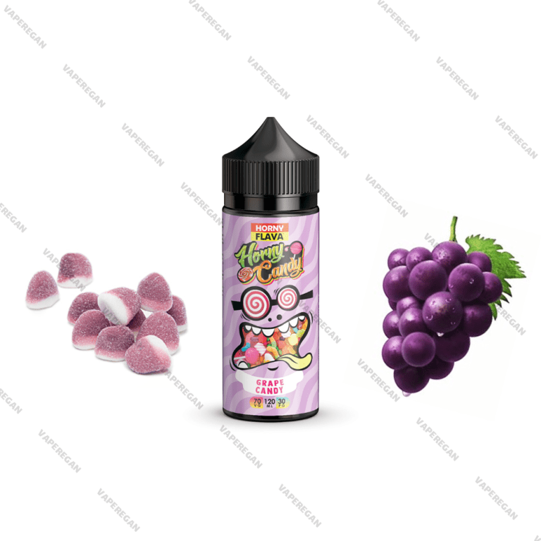 جویس هورنی آبنبات انگور Horny Flava Grape Candy (120ml)