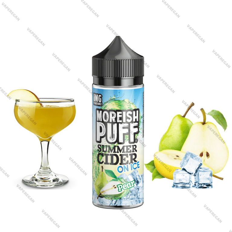 جویس موریش پاف ماءالشعیر گلابی Moreish Puff Summer Cider on Ice Pear