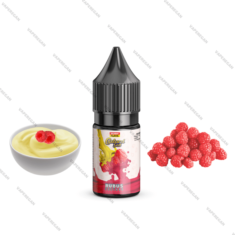 سالت نیکوتین هورنی تمشک کاستارد Horny Flava Rubus Custard Salt Nic (30ml)