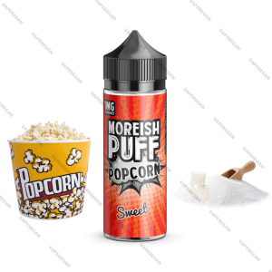 جویس موریش پاف پاپ کورن شیرین Morish Puff Sweet Popcorn (120ml)