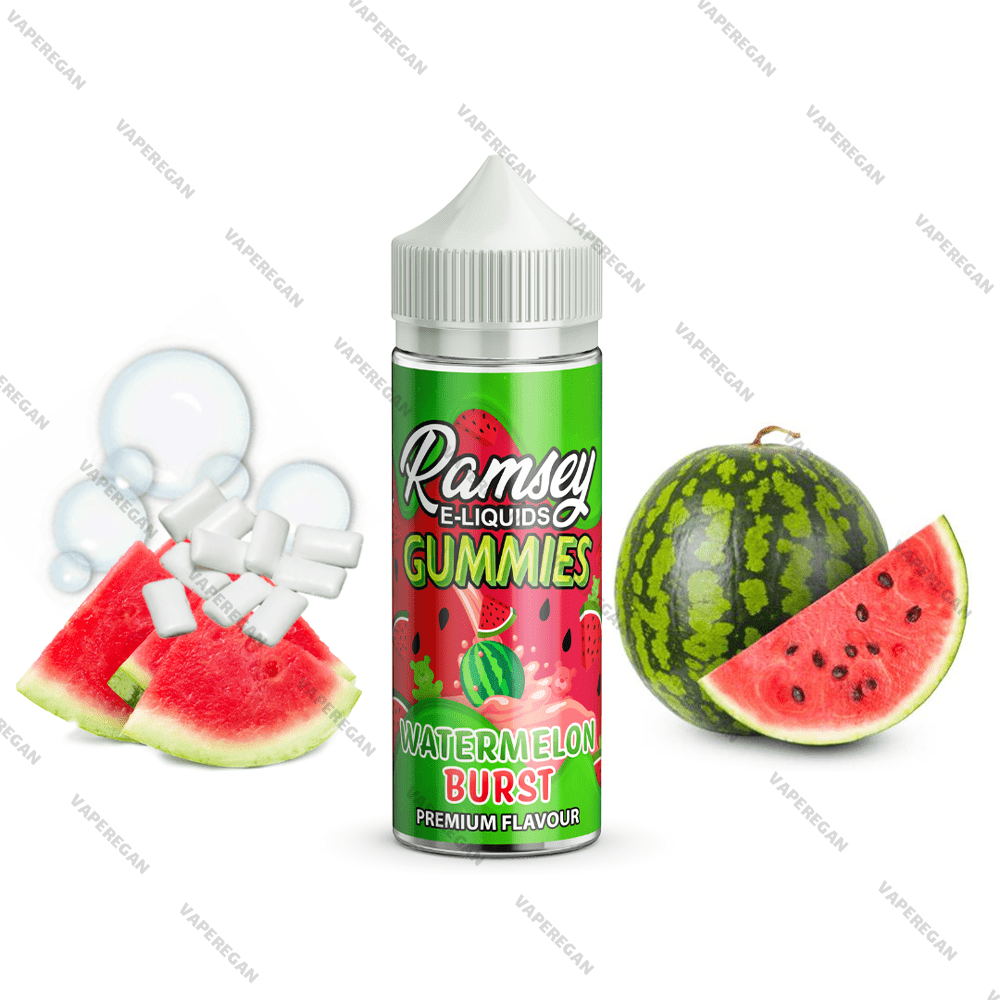 خرید جویس رمزی آدامس هندوانه ای Ramsey Gummies Watermelon Burst 120ml