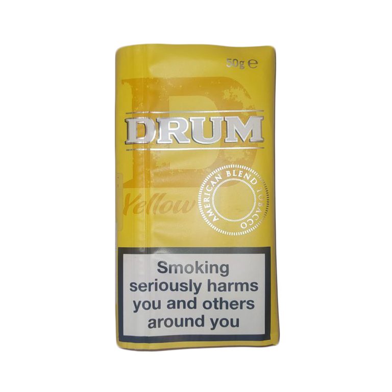 توتون سیگار دست پیچ درام زرد Drum Yellow