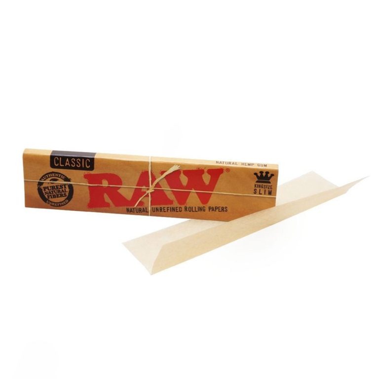 کاغذ سیگار کلاسیک کینگ سایز راو Raw Rolling Paper Classic King Size Slim