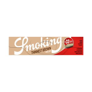 کاغذ سیگار اسموکینگ به همراه فیله Smoking king size + 33 Tips
