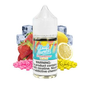 سالت نیکوتین کلود نوردز توت فرنگی لیمو یخ Cloud Nurdz Strawberry Lemon Ice (30ml)