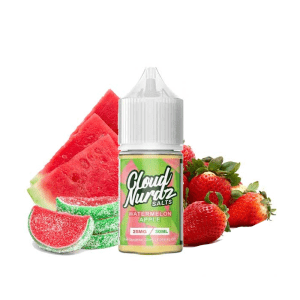سالت نیکوتین کلود نوردز هندوانه توت فرنگی ترش Cloud Nurdz Sour Watermelon Strawberry (30ml)