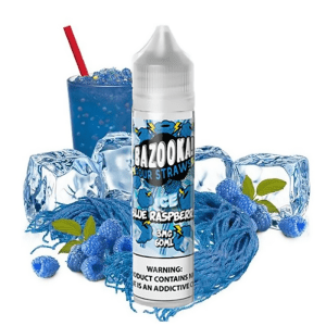 جویس بازوکا تمشک آبی ترش خنک Bazooka Blue Raspberry ice (60ml)