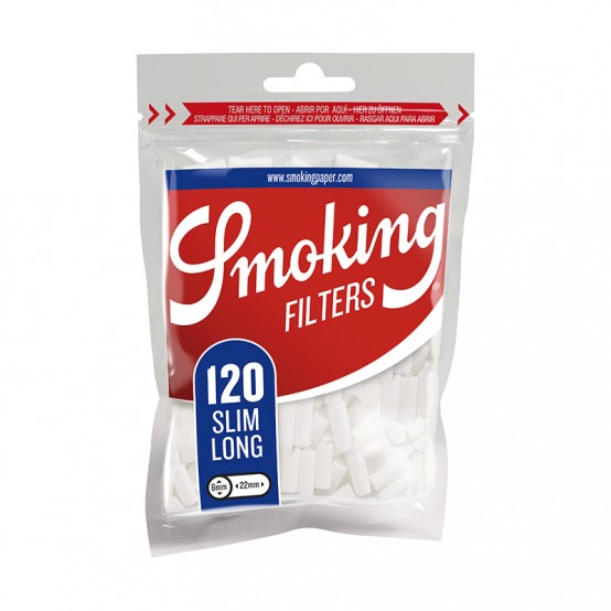 فیلتر سیگار دست پیچ اسموکینگ اسلیم Smoking Filter regularly Slim Long