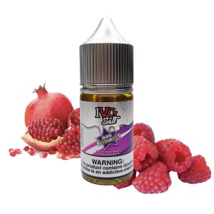 سالت نیکوتین آی وی جی  تمشک و انار ترش IVG Sour Raspberry Pomegranate (30ml)