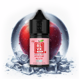 سالت نیکوتین بی ال وی کی سیب قرمز یخ BLVK Original Apple Ice (30ml)