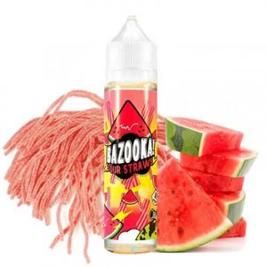 جویس هندوانه بازوکا Bazooka Watermelon Sour Straws 60ML