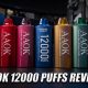 پاد یکبار مصرف 12 هزار کام آاوک Aaok 12000 Puffs