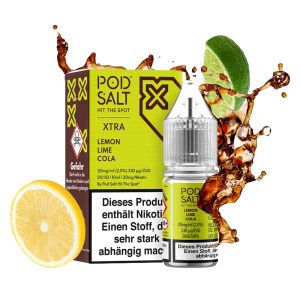 پادسالت نوشابه ای لیمو ترش و شیرین Pod Salt Lemon Lime Cola 30ml