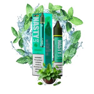 سالت نیکوتین نعنا خنک نستی Nasty Spearmint Salt Nicotine 30ml