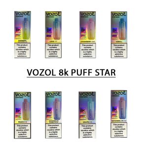 پاد ووزول 8k استار یکبارمصرف Vozol Star 8K Disposable